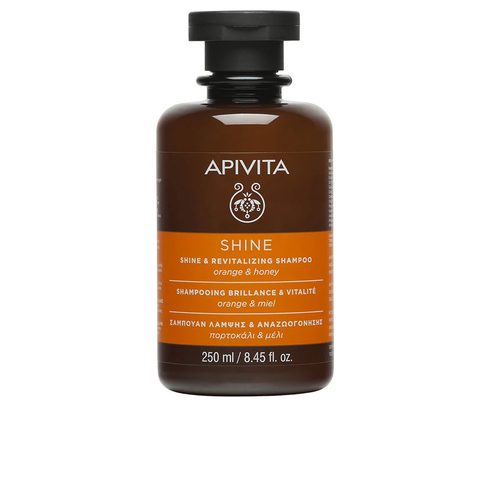 SHAMPOO LUCENTEZZA E VITALITÀ al miele e arancia per tutti i tipi di capelli