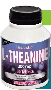 Health Aid L-Teanina 200 Mg 60 Compresse
