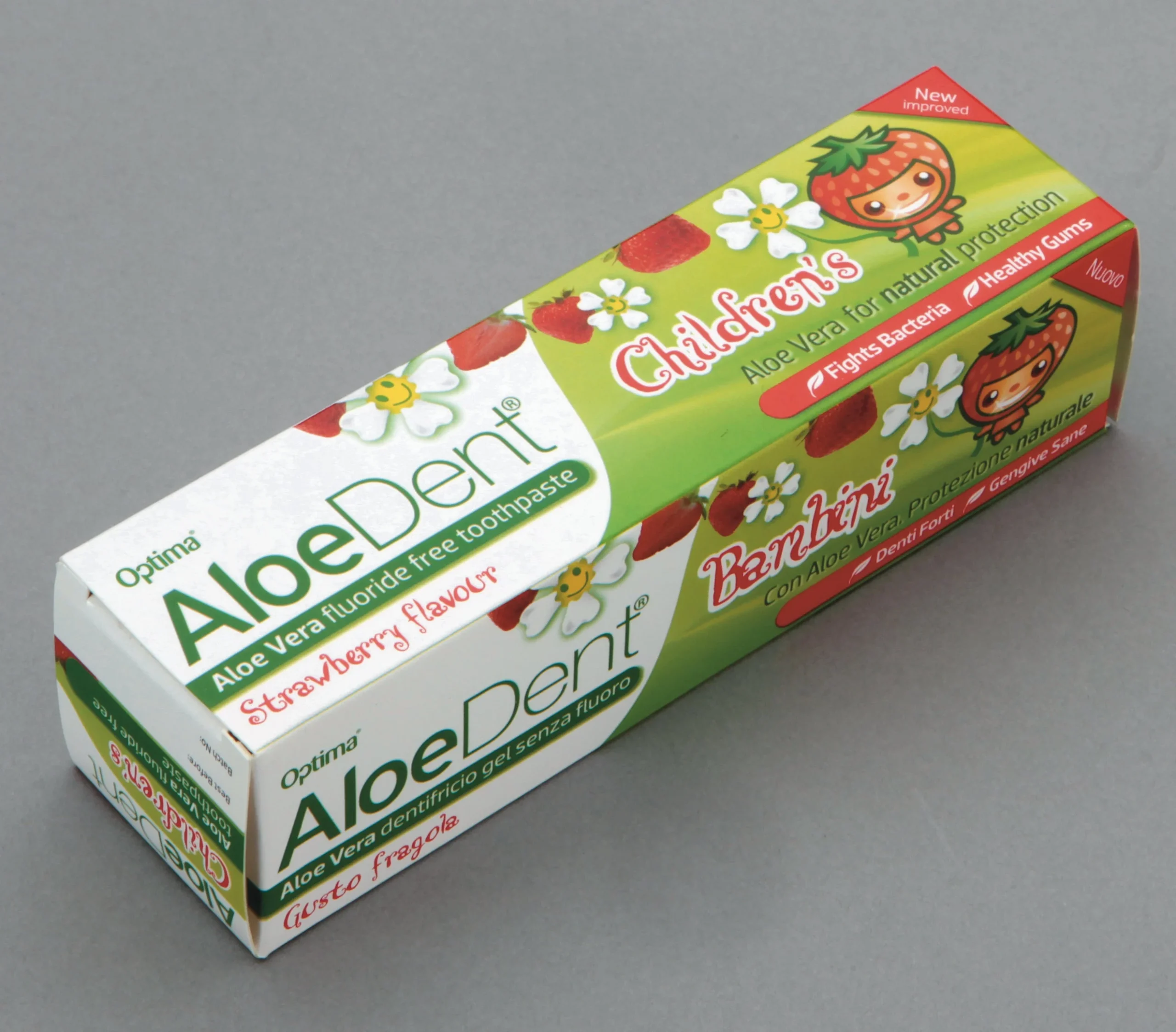 Madal Bal Dentifricio Aloe Dent Bambini Sapore Fragola 50ml