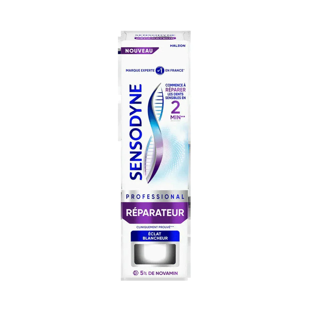 Sensodyne Dentifricio Professional Riparatore Luminosità Sbiancamento 75ml