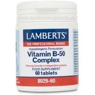 Lamberts Vitamina B 50 Complex 60 capsule