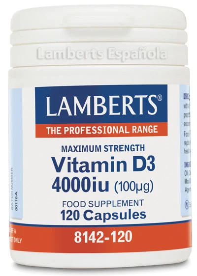 Lamberts Vitamina D 4000 Ui 100µg 120 Compresse