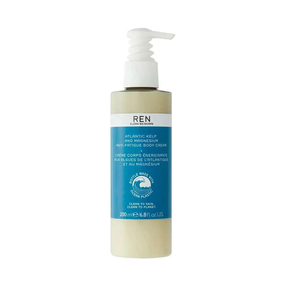 REN Clean Skincare Alghe dell'Atlantico e Magnesio Crema corpo energizzante 200 ml