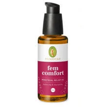 Primavera Fem Comfort Olio da massaggio riequilibrante per le donne durante le mestruazioni o le fluttuazioni ormonali - 50 ml
