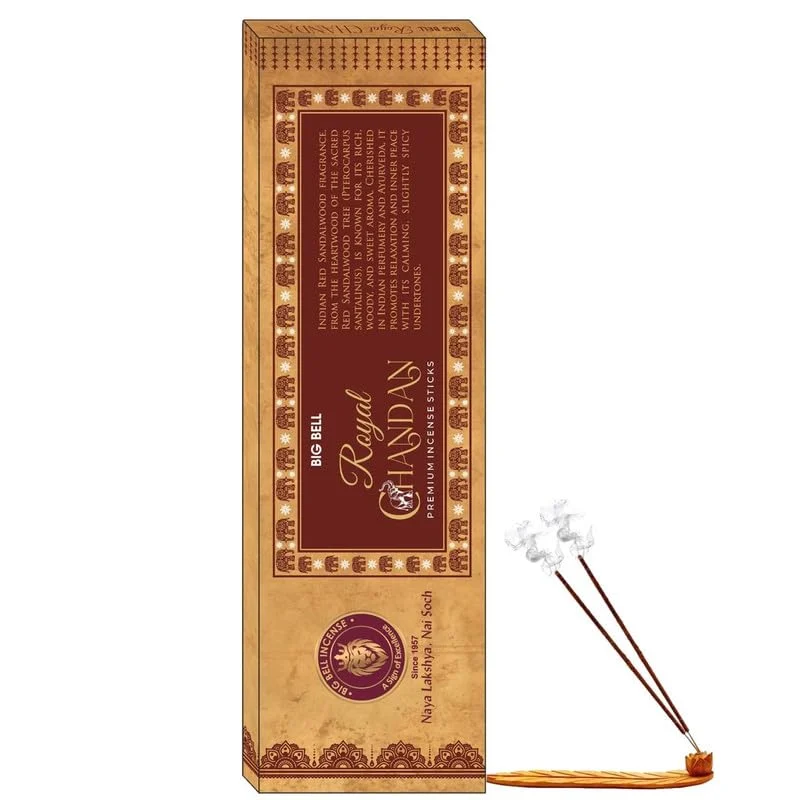 Sandalo reale - Bastoncini di Incenso - Big Bell - 15g