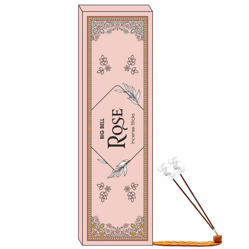 Rosa - Bastoncini di Incenso - Big Bell - 15g