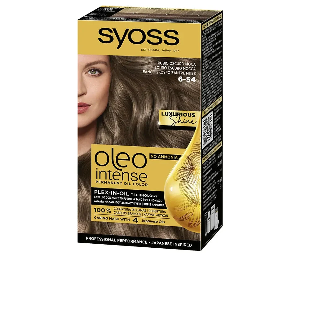 Syoss Oleo Tintura Intense Senza Ammoniaca 6-54 Biondo Moca Scuro 5 U