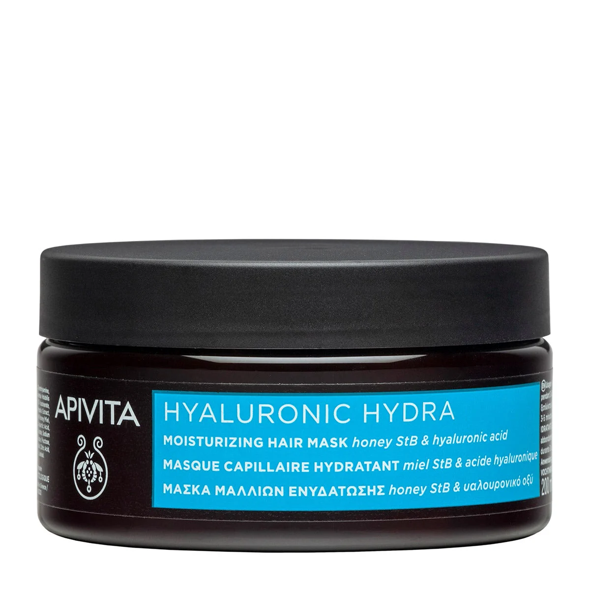 Apivita Hyaluronic Hydra Maschera Idratante per Capelli 200ml