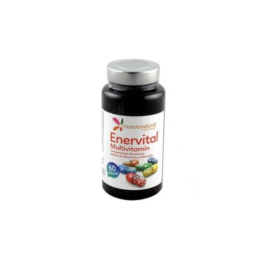 Mondo Naturale Enervital Multivitam 60cap del mondo naturale Enervital