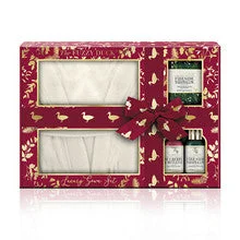 Baylis & harding Set per la cura del bagno (Winter Kingdom) - Set per la cura del corpo con accappatoio