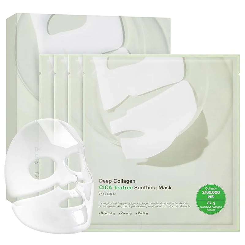 Maschera lenitiva Deep Collagen Cica Teatree 37 g