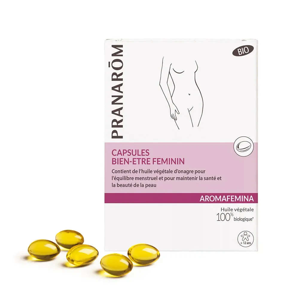 Pranarôm Aromafemina Benessere Femminile Enotera Bio 30 Capsule
