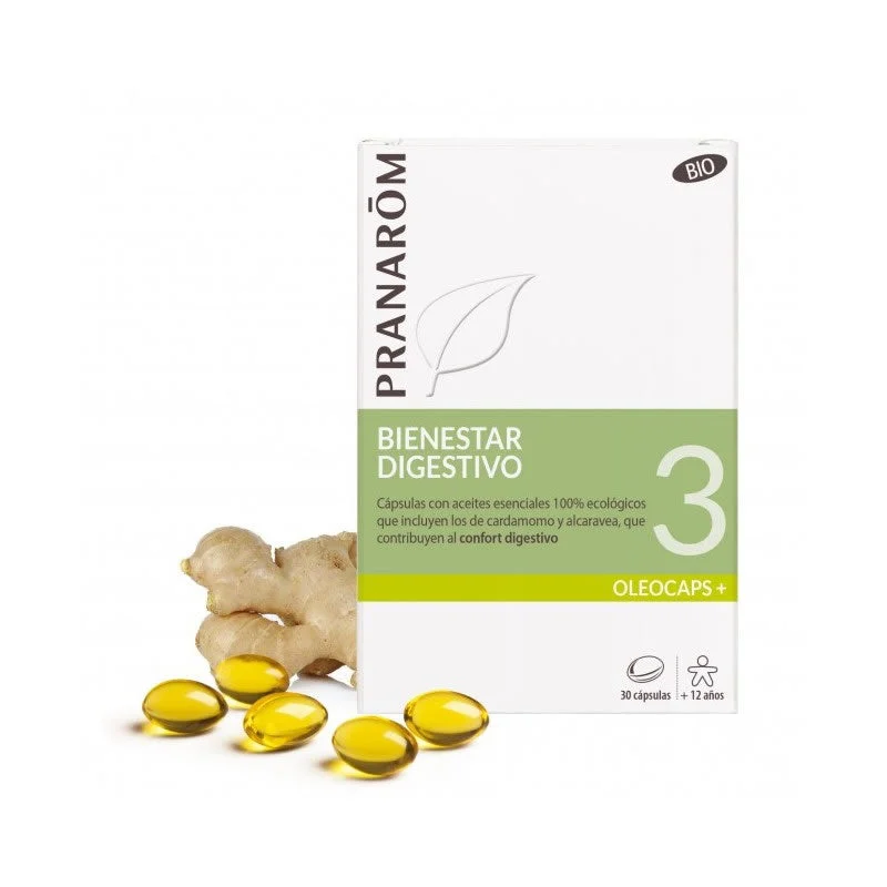 Oleocaps 3 Digestiv Wellbeing Bio 30 Capsule