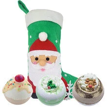 Bomb cosmetics Set Calza di Babbo Natale