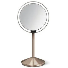 Simplehuman Rose Gold - Specchio da viaggio ricaricabile