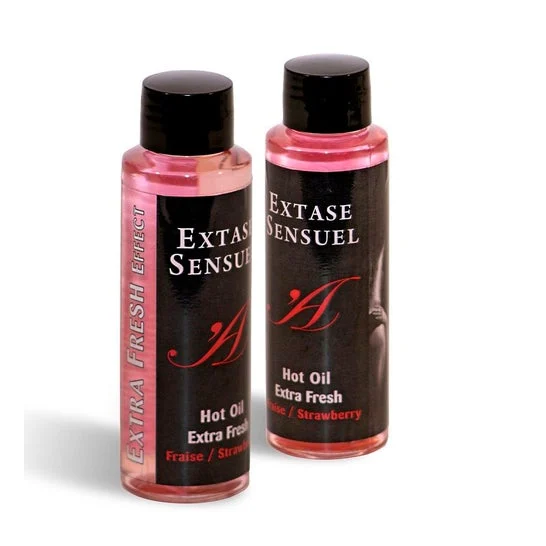 Extase Sensual Massage Oil Extra Fresh Strawberry 100ml