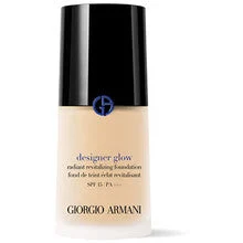 Armani Designer Glow Radiant Fondotinta rivitalizzante SPF 15 - Trucco liquido illuminante 30 ml 2.5