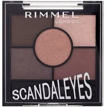 Rimmel Scandaleyes 5 Pan Palette - Ombretti a lunga tenuta 3,8 g 005 Sunset Bronze
