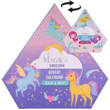 Accentra Calendario magico dell'Avvento con unicorno e sirena