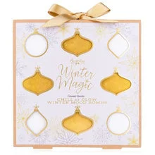 Winter Magic Frosted Vanilla Chill or Glow Winter Set regalo bombe da bagno