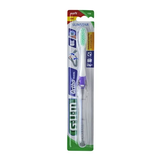 Spazzolino ortodontico da viaggio GUM® da viaggio 125 1pc