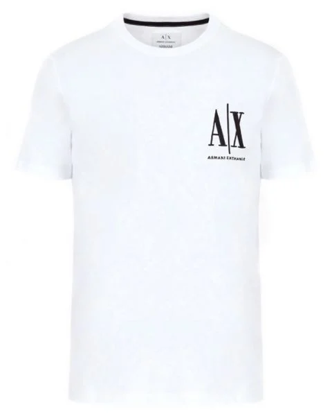 Armani Exchange Men T-Shirt Hvid Str. M