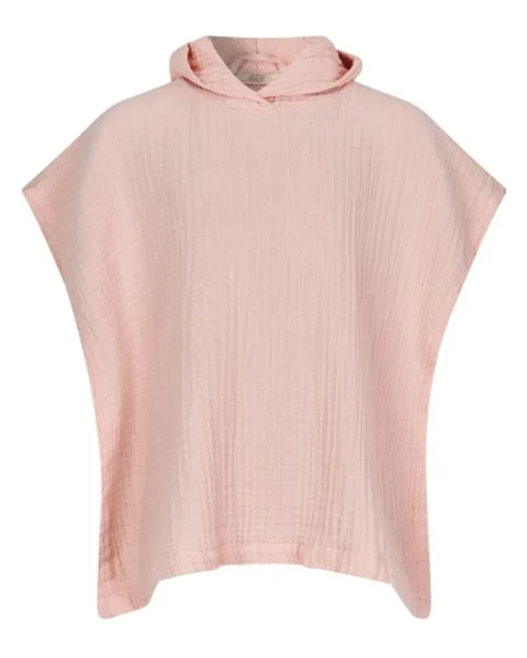 Lille Kanin Poncho Muslin Rose Smoke 1-3 years