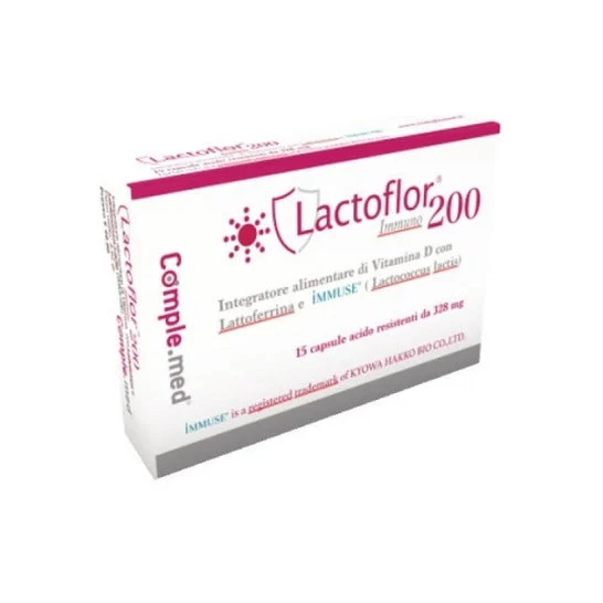 Comple.Med Lactoflor Immuno 200 15caps
