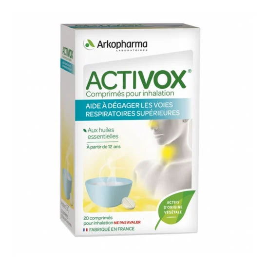 Activox Olio Essenziale per Inalazione di Oli Essenziali Box Of 20