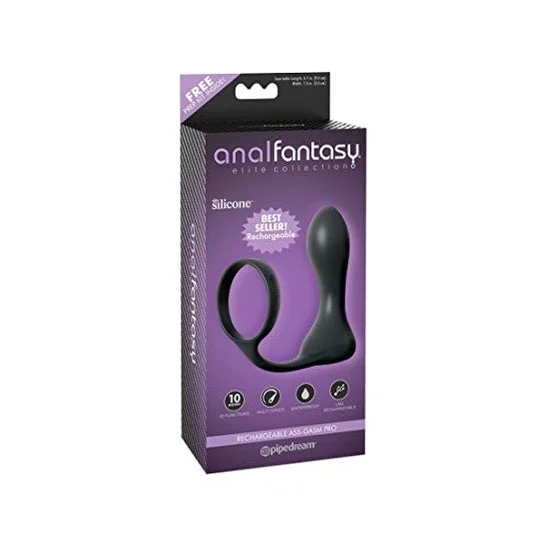 Fantasia anale Elite Collection Ass-Gasm Pro ricaricabile 1ud