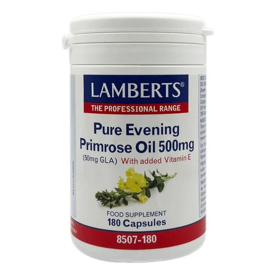 Lamberts Aceite De Primula Puro 500mg 180 Caps
