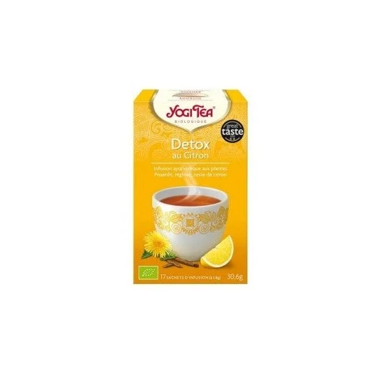 Yogi Tè Yogi Disintossicazione al limone 17 Bustine
