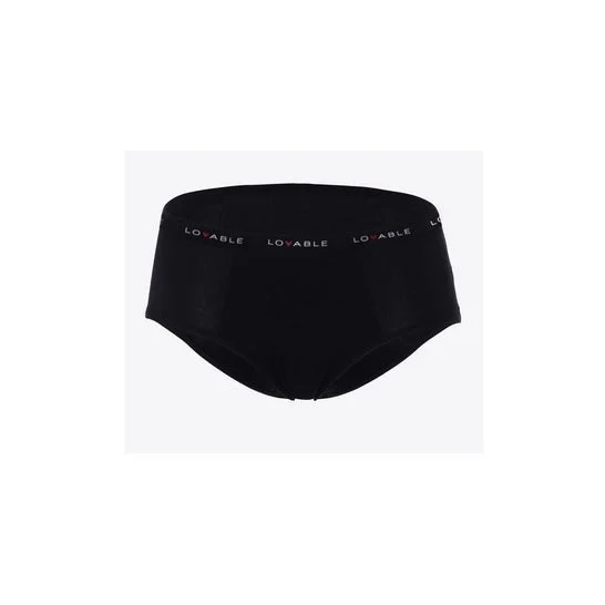 Lovable Culotte Flusso Medio Nero TXL 1 Unità