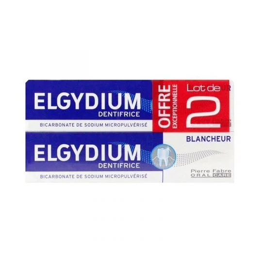 Set di 2 x 75 ml di dentifricio bianco egydium White Toothpaste Set di 2 x 75 ml