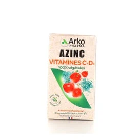 Arkopharma Azinc Naturel Vit C + Vit D 20comp