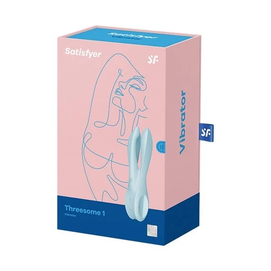 Satisfyer Threesome 1 Vibrator Blue 1ud