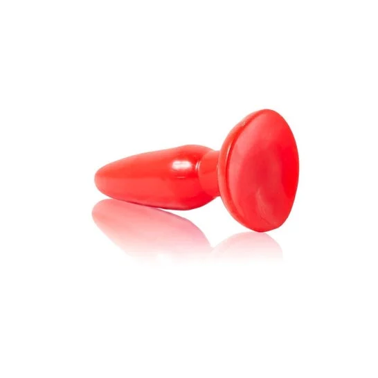 Baile Plug Anal Pequeño Rojo 15cm 1ud