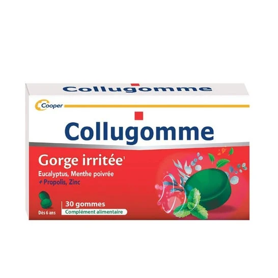Cooper Collugomme Gorge Irritée 30uts