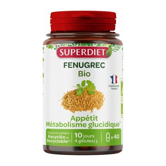 Superdiet Fenogreco Bio 40 Perlas
