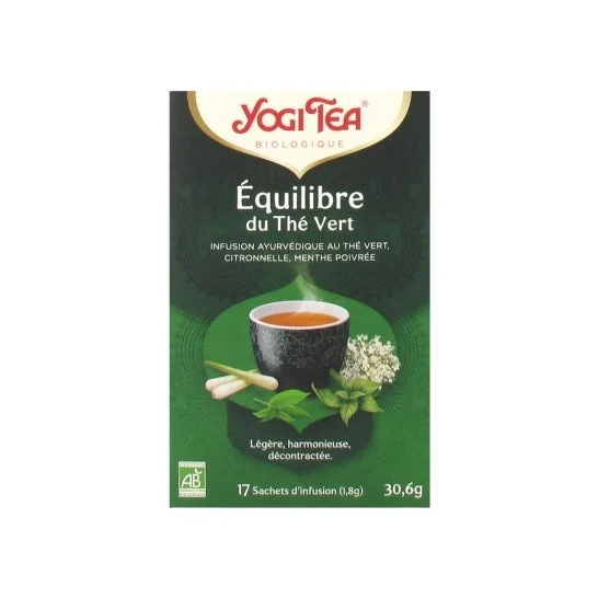 Yogi Tea Balance Green Tea 17 bustine di tè