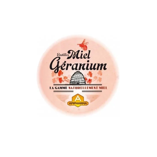 Api-Pharma Miele di geranio caramella francese artigianale