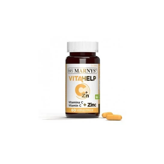 Marnys Vitamina C + Zinco Linea Vitahelp 60caps