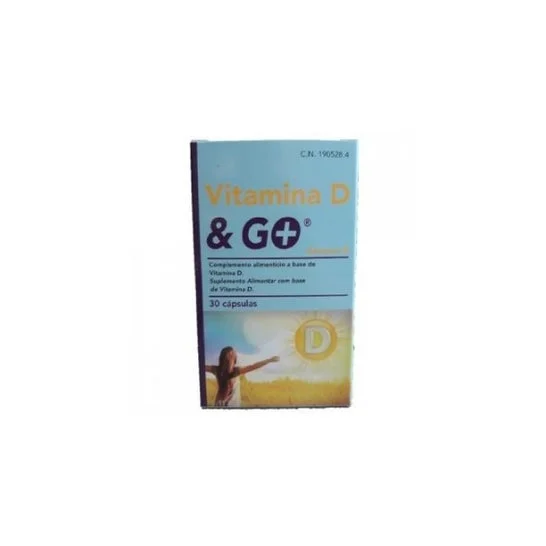 Pharma & Go Laboratories Vitamin D & Go 30caps