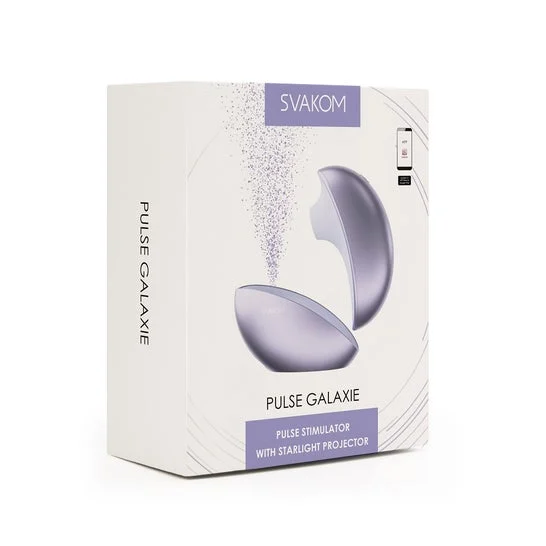 Svakom Pulse Galaxie Stimulator With Starlight Projector Lilac 1ud