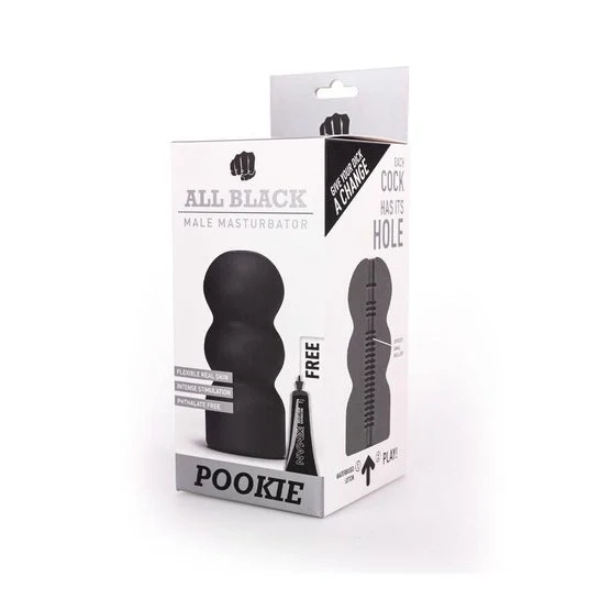 All Black Masturbatore Pookie 1 Unità