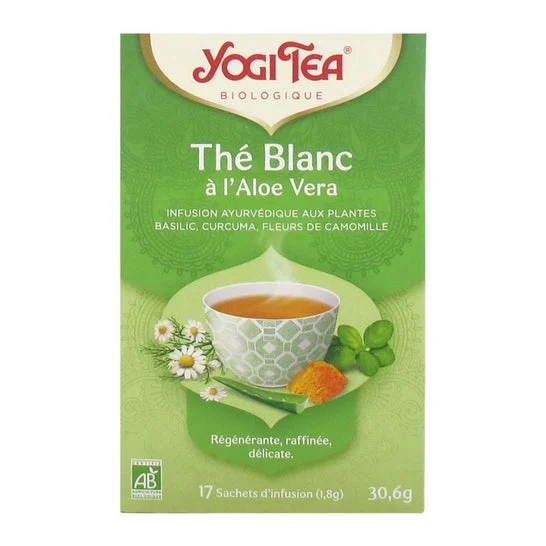 Yogi Tea Tè bianco Aloe Vera 17 bustine
