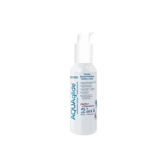 Aquaglide Massage Lubricant 2 in 1 125ml