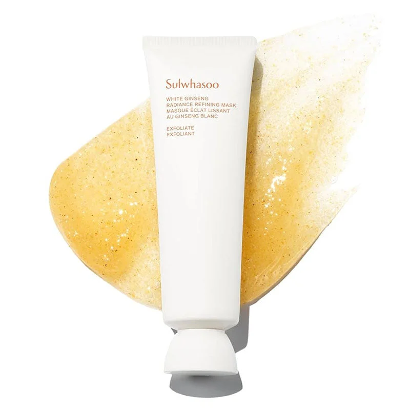 Maschera illuminante e levigante al ginseng bianco Mini 35 ml