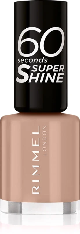 Rimmel 60 Seconds Super Shine smalto per unghie colore 708 Kiss In The Nude 8 ml