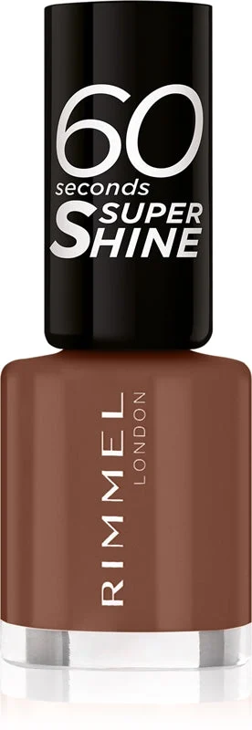 Rimmel 60 Seconds Super Shine smalto per unghie colore 140 Chocolate Eclipse 8 ml